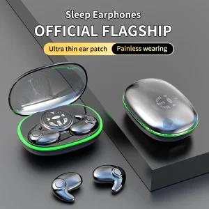 Bluetooth 5.3 Earphone Mini Sleep Earbuds Touch Control Invisible Headphones Waterproof Noise Reduction Sport Headset With Mic 1