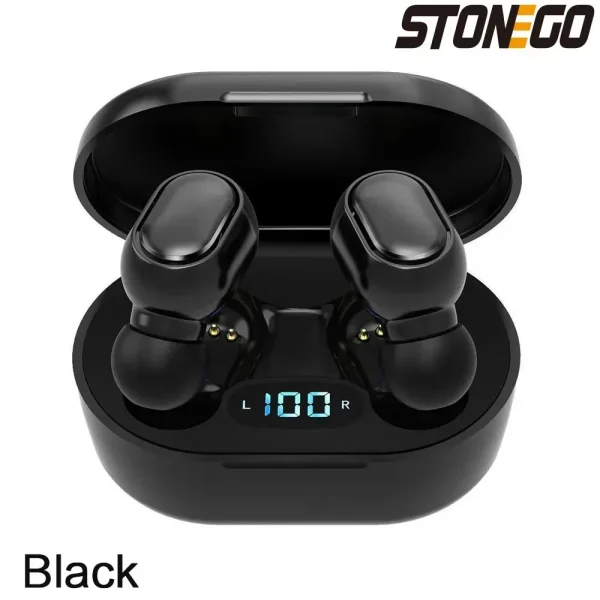 Wireless Bluetooth 5.0 Earbuds, Touch Control, Digital Display, TWS Noise-Cancelling Stereo Sports Earphones, Dual Ear Calling - Image 8