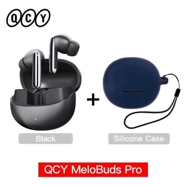 QCY MeloBuds Pro ANC Bluetooth 5.3 Earphones Wireless 46dB Hybrid ANC Hi-Res LDAC Earbuds 6 Mic Headphones 34H in-Ear Detection - Image 16