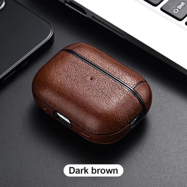 For Airpods Pro 2 Case Leather Business Earphone Case Headset Shell Headphone Cover For Apple Air Pod 3 Pro 2nd Generation 2022 - Image 8