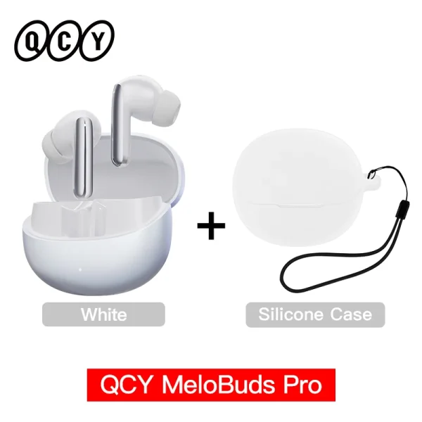 QCY MeloBuds Pro ANC Bluetooth 5.3 Earphones Wireless 46dB Hybrid ANC Hi-Res LDAC Earbuds 6 Mic Headphones 34H in-Ear Detection - Image 18