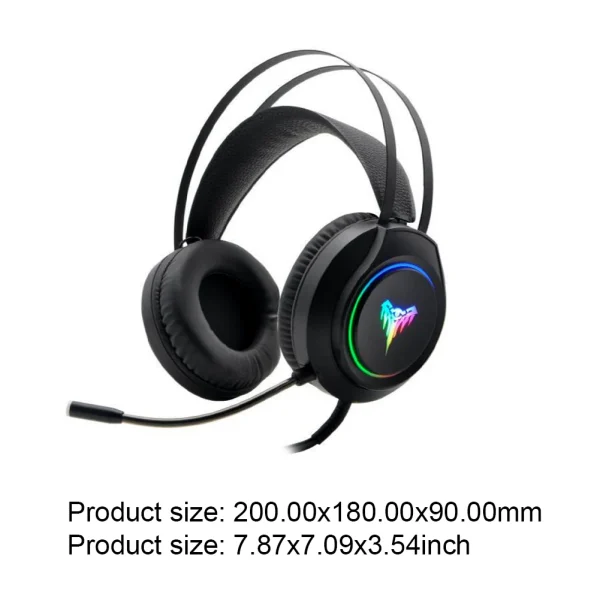 Gaming Headset with Mic Over Ear Headphones Gaming Headphones for PS4 PC Laptop - Image 6