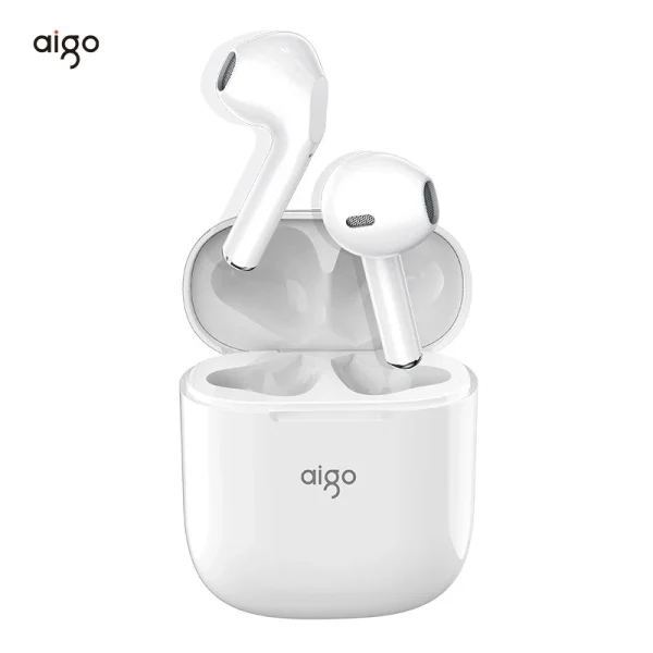 Aigo T18 Earphones Bluetooth 5.3 TWS Wireless Earbuds Stereo Sports Headphones Dual HD Microphone Gaming Headset Earpods - Image 7