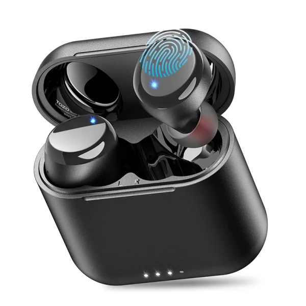 TOZO T6 mini Ergonomic Wireless Earbuds Bluetooth 5.3 TWS Headphones in-Ear Headset IPX8 Waterproof 50Hrs Playtime APP EQ