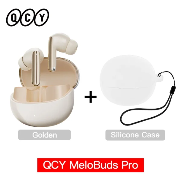 QCY MeloBuds Pro ANC Bluetooth 5.3 Earphones Wireless 46dB Hybrid ANC Hi-Res LDAC Earbuds 6 Mic Headphones 34H in-Ear Detection - Image 20