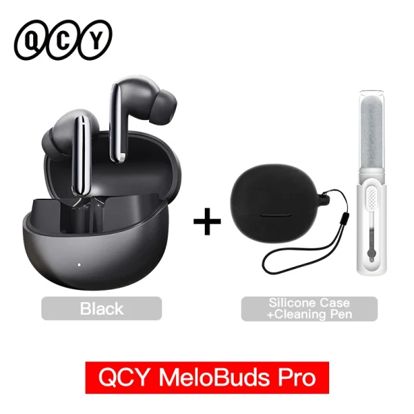 QCY MeloBuds Pro ANC Bluetooth 5.3 Earphones Wireless 46dB Hybrid ANC Hi-Res LDAC Earbuds 6 Mic Headphones 34H in-Ear Detection - Image 23