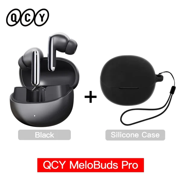 QCY MeloBuds Pro ANC Bluetooth 5.3 Earphones Wireless 46dB Hybrid ANC Hi-Res LDAC Earbuds 6 Mic Headphones 34H in-Ear Detection - Image 17