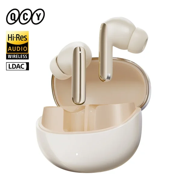 QCY MeloBuds Pro ANC Bluetooth 5.3 Earphones Wireless 46dB Hybrid ANC Hi-Res LDAC Earbuds 6 Mic Headphones 34H in-Ear Detection - Image 8