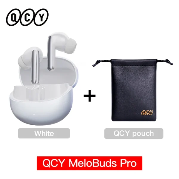 QCY MeloBuds Pro ANC Bluetooth 5.3 Earphones Wireless 46dB Hybrid ANC Hi-Res LDAC Earbuds 6 Mic Headphones 34H in-Ear Detection - Image 14