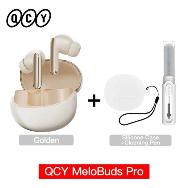 QCY MeloBuds Pro ANC Bluetooth 5.3 Earphones Wireless 46dB Hybrid ANC Hi-Res LDAC Earbuds 6 Mic Headphones 34H in-Ear Detection - Image 24