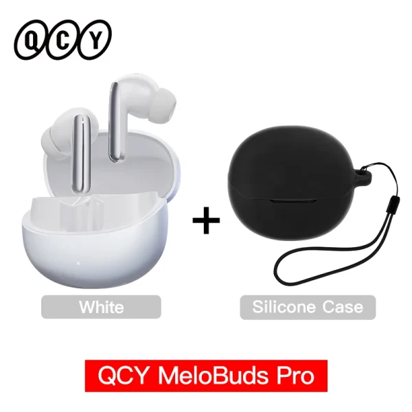 QCY MeloBuds Pro ANC Bluetooth 5.3 Earphones Wireless 46dB Hybrid ANC Hi-Res LDAC Earbuds 6 Mic Headphones 34H in-Ear Detection - Image 19