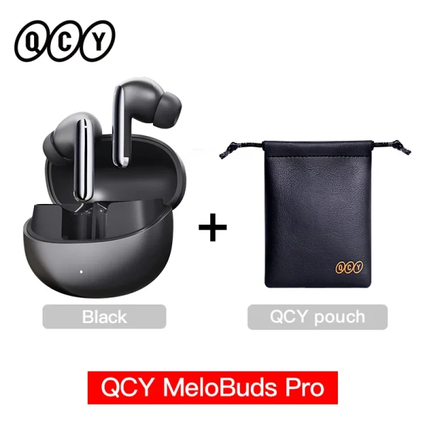 QCY MeloBuds Pro ANC Bluetooth 5.3 Earphones Wireless 46dB Hybrid ANC Hi-Res LDAC Earbuds 6 Mic Headphones 34H in-Ear Detection - Image 12