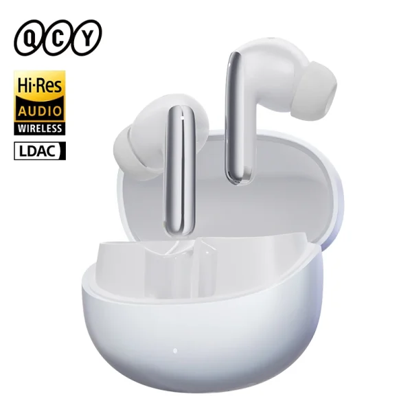 QCY MeloBuds Pro ANC Bluetooth 5.3 Earphones Wireless 46dB Hybrid ANC Hi-Res LDAC Earbuds 6 Mic Headphones 34H in-Ear Detection - Image 9