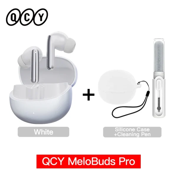 QCY MeloBuds Pro ANC Bluetooth 5.3 Earphones Wireless 46dB Hybrid ANC Hi-Res LDAC Earbuds 6 Mic Headphones 34H in-Ear Detection - Image 25