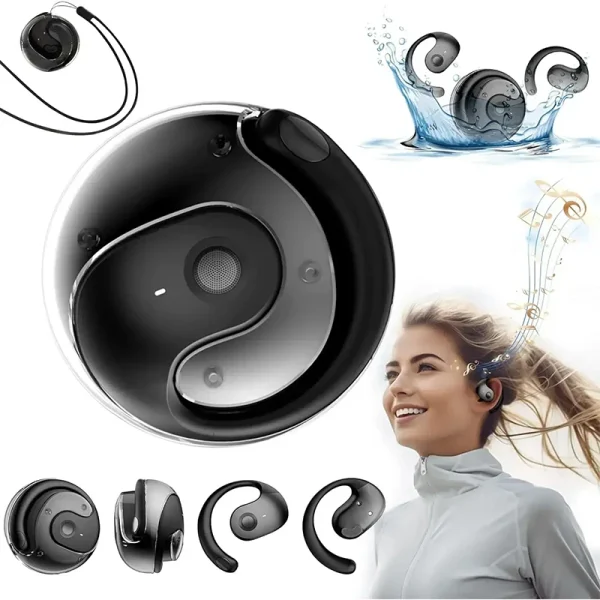 OWS Wireless Headphones – Comfortable Ear Hook Touch Control Earbuds with Mic - Image 4